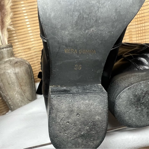 Vera Gomma Cuffed Knee High Boots, Size: 36/US6 - Picture 6 of 11